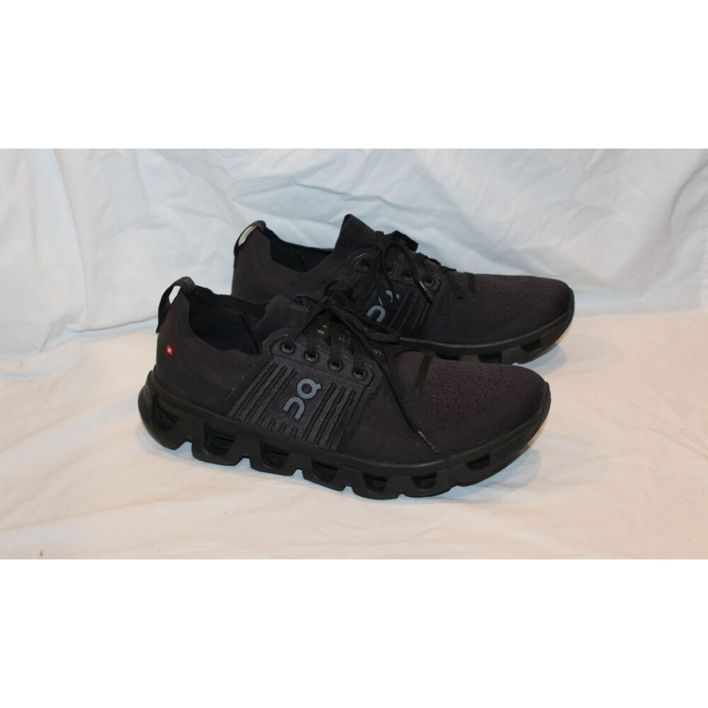 NIB ON CLOUD MEN'S CLOUDSWIFT 4 RUNNING ATHLETIC SNEAKERS BLACK ECLIPSE 13